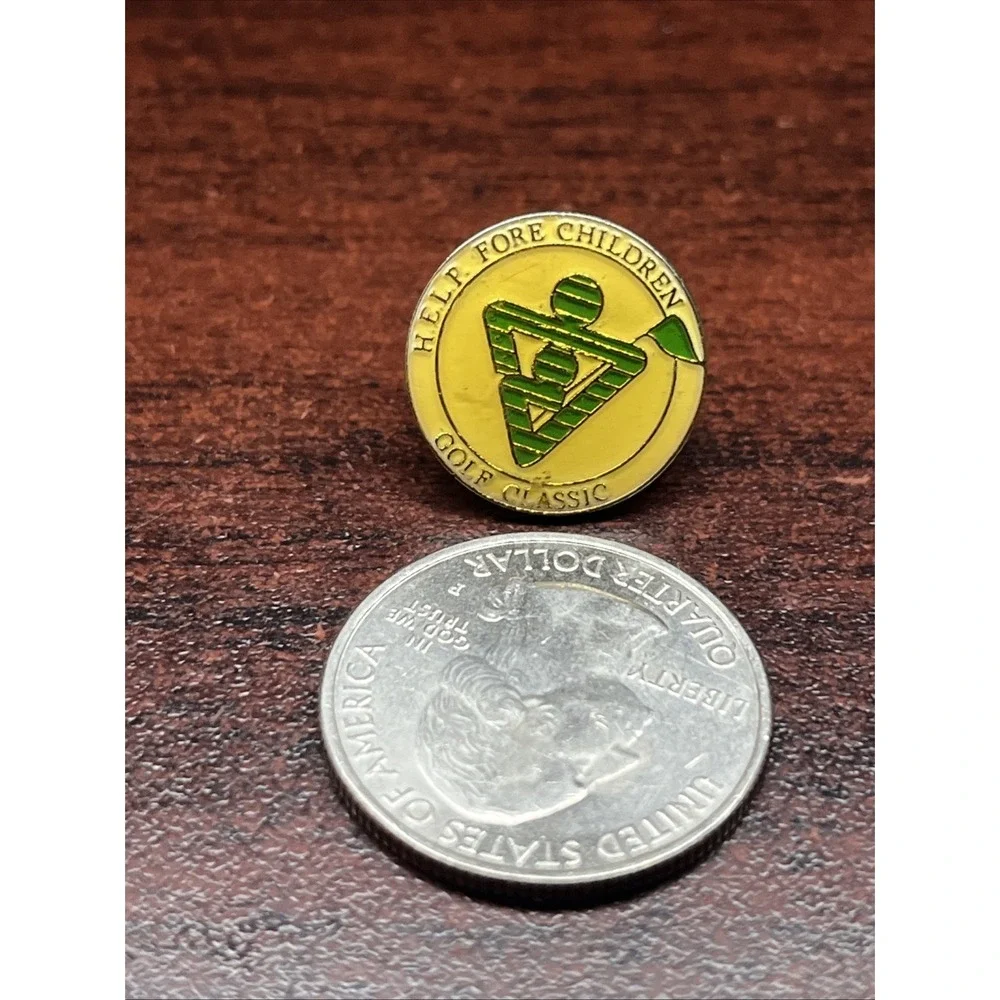 Help Fore Children‎ Golf Classic Lapel Hat Pin